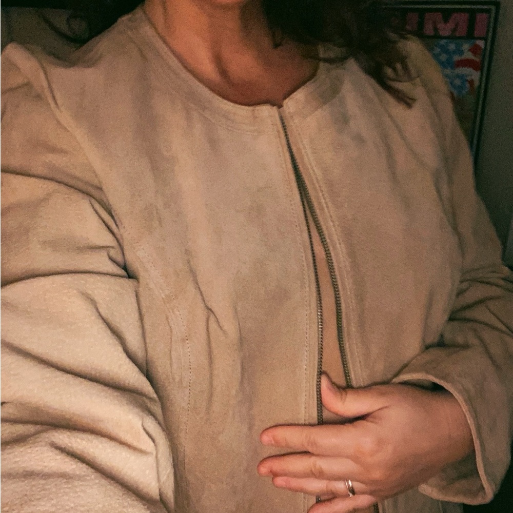 Suede Leather Jacket